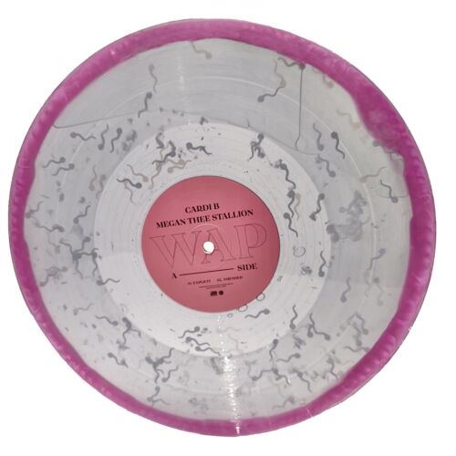 12-inch liquid/sperm-filled vinyl record