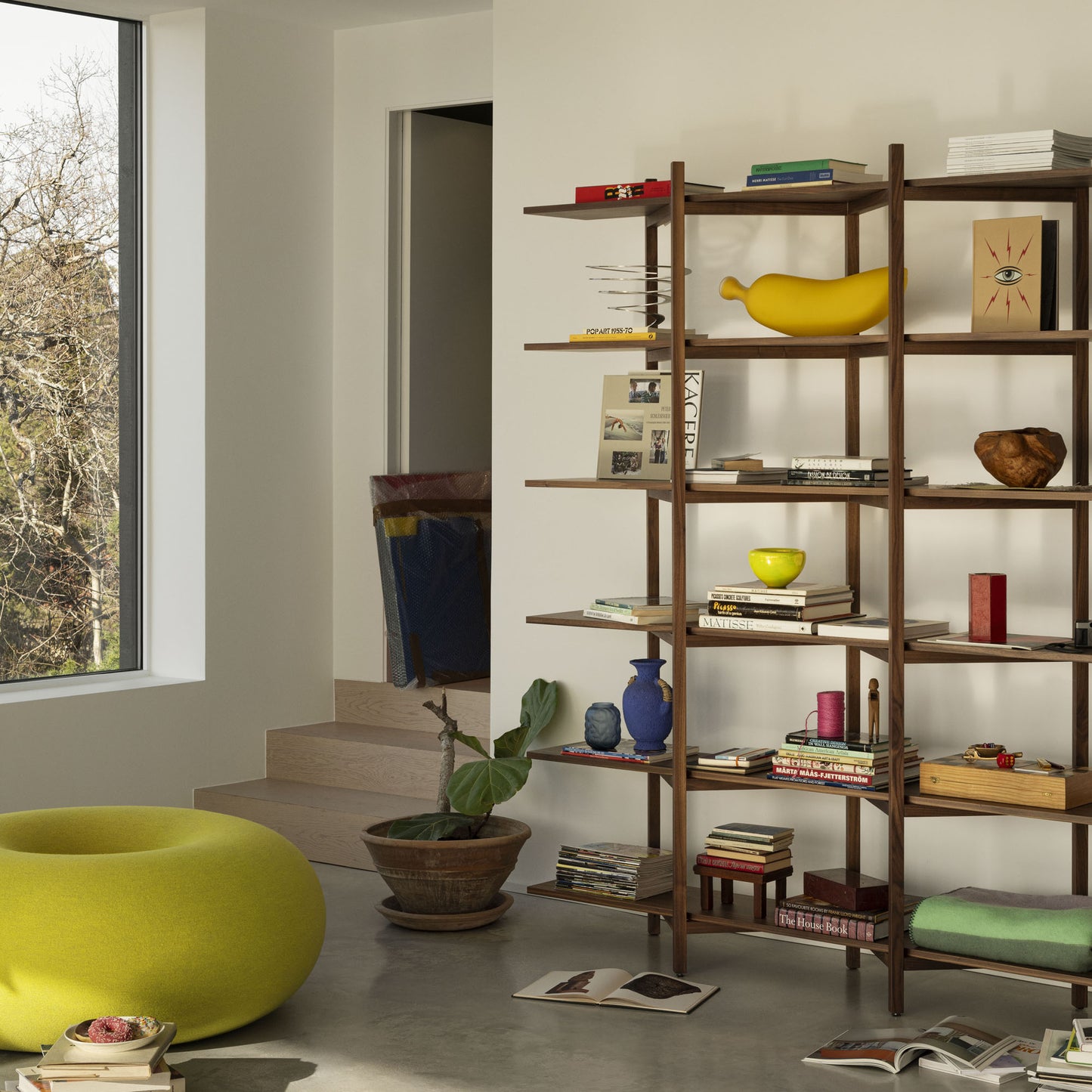 📐Geometric Foldable Shelf – Artistic Storage with Accordion Design
