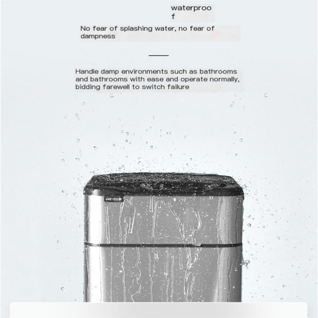 Touchless Smart Trash Can|Touchless & Odor-Sealing🗑️
