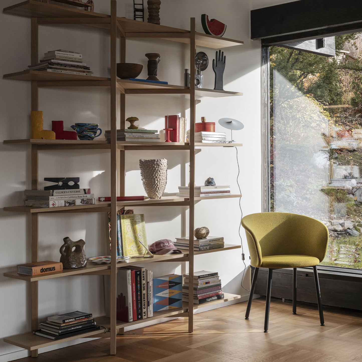 📐Geometric Foldable Shelf – Artistic Storage with Accordion Design