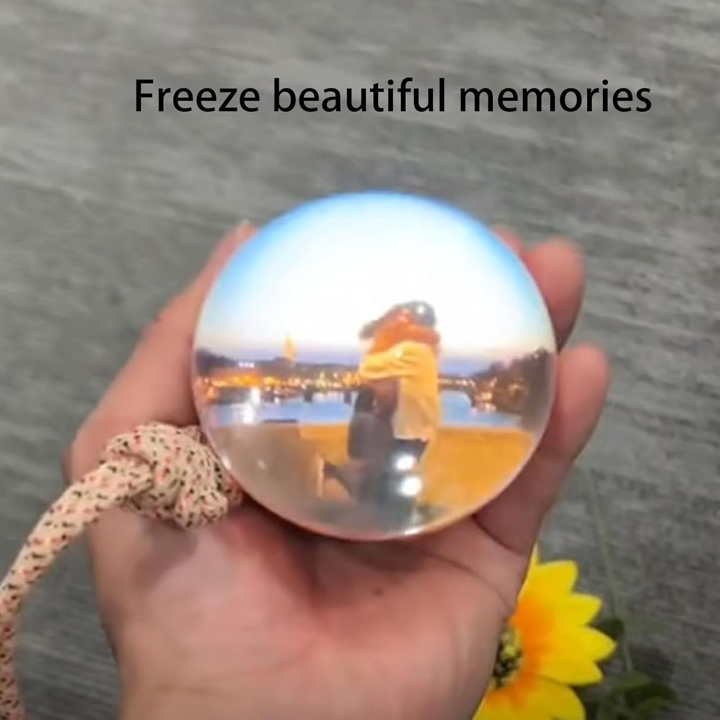 Personalized Crystal Ball Video Display🎥🔮 – Photo & Video Memory Keeper📸🎞️