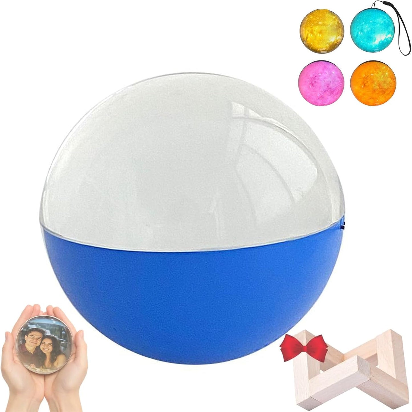 Personalized Crystal Ball Video Display🎥🔮 – Photo & Video Memory Keeper📸🎞️