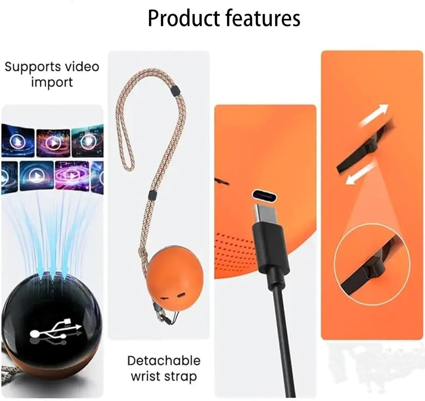 Personalized Crystal Ball Video Display🎥🔮 – Photo & Video Memory Keeper📸🎞️