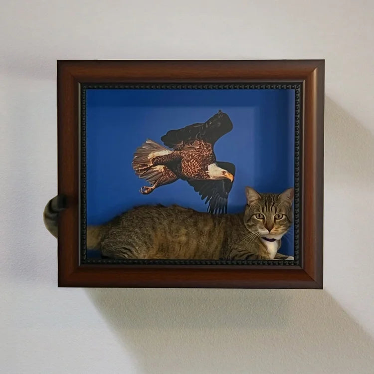 🖼️ Gallery-Style Cat Frame – Turn Your Cat into Art 😺