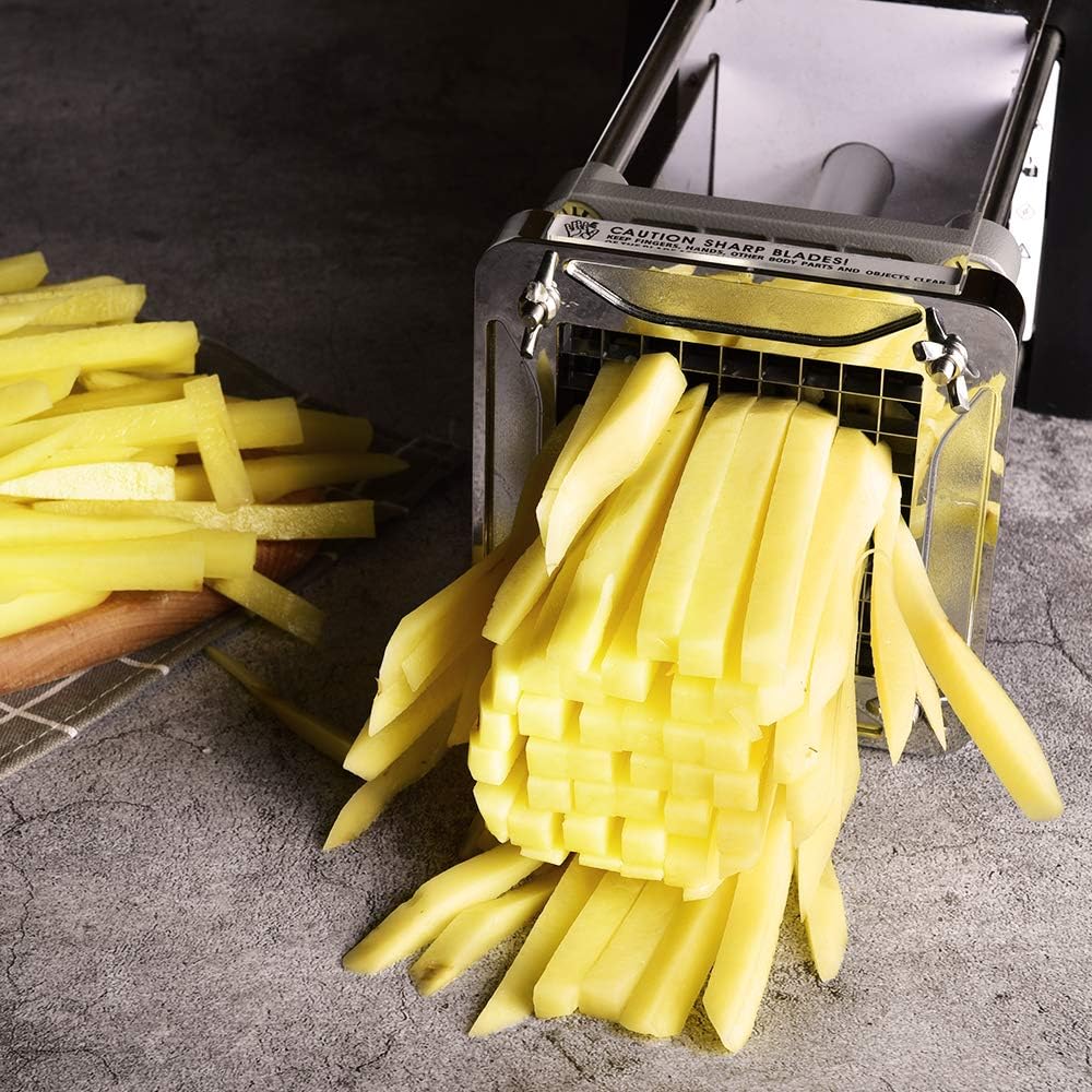 Electric Potato & Vegetable Slicer – Professional Results Made Easy