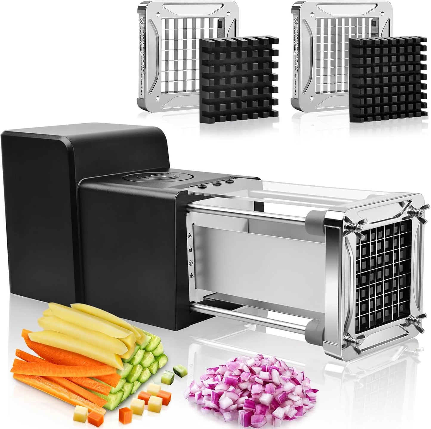 Electric Potato & Vegetable Slicer – Professional Results Made Easy