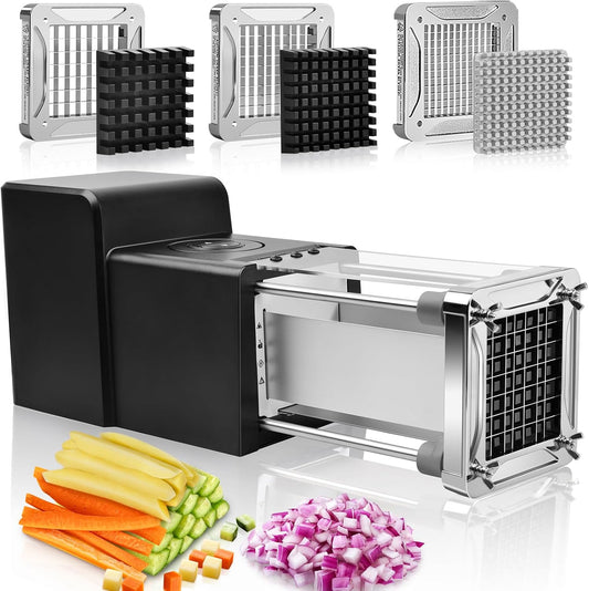 Electric Potato & Vegetable Slicer – Professional Results Made Easy