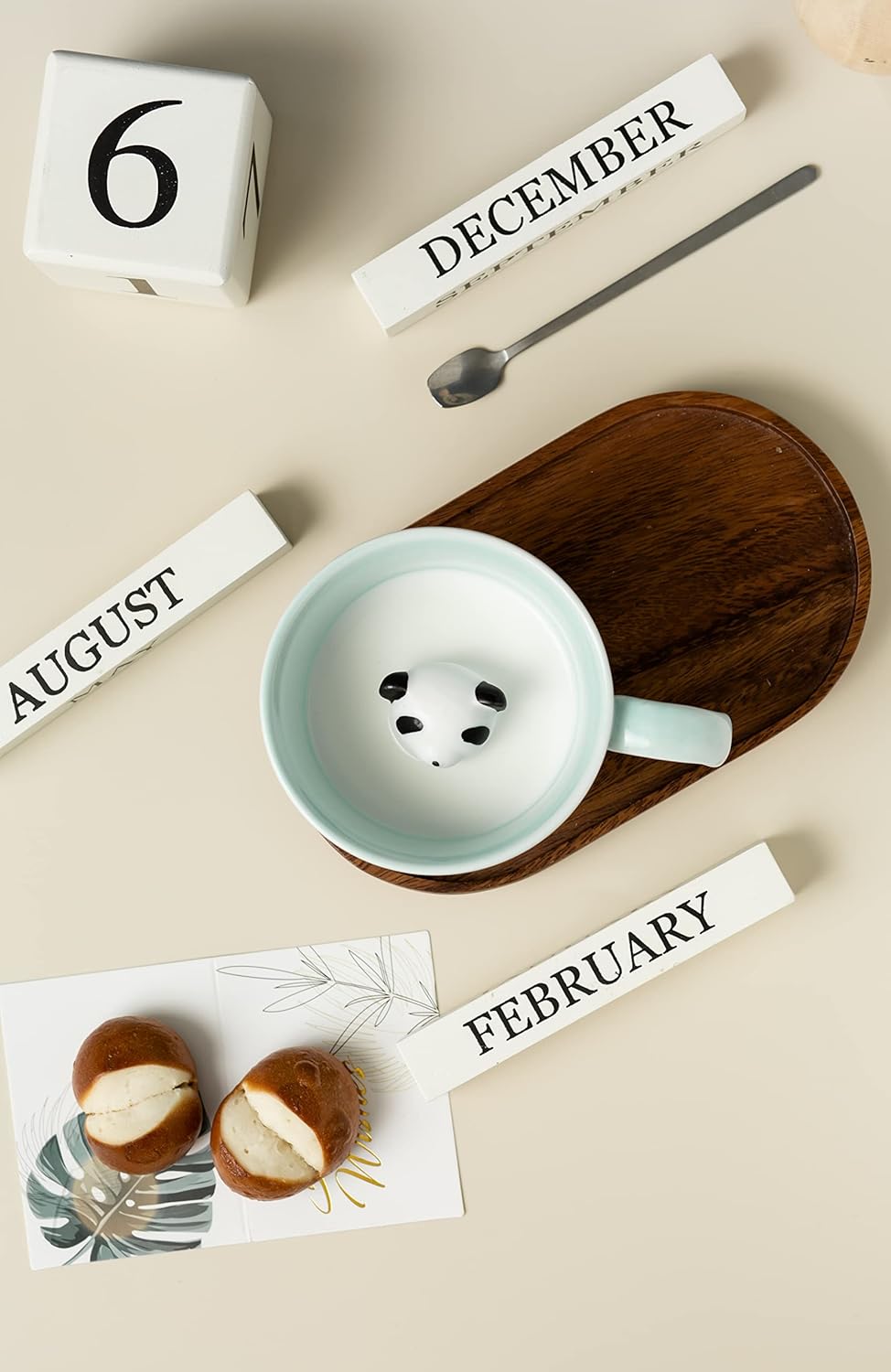DIHOclub Cow Ceramic Cup with Hidden 3D Animal Inside, 12 OZ | Holiday and Birthday Gift | For Coffee Milk Tea Lovers | Cute Cartoon Handmade Figurine Mug | Available in White and Black