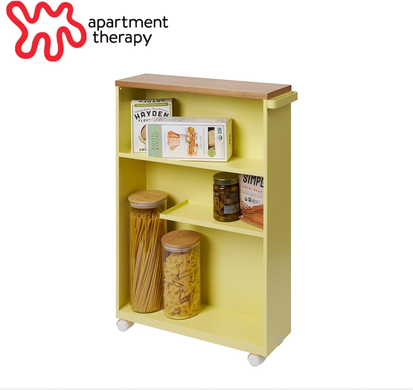 🧺Slim Rolling Storage Cart — Compact, Clean, and Mobile