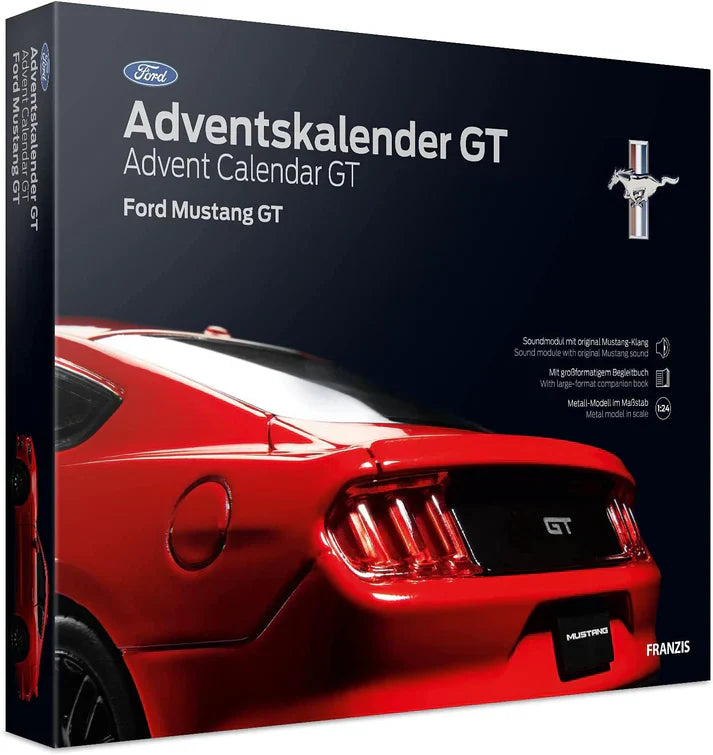 Ford Mustang GT Arrives in Holiday Calendar 1:24 Scale