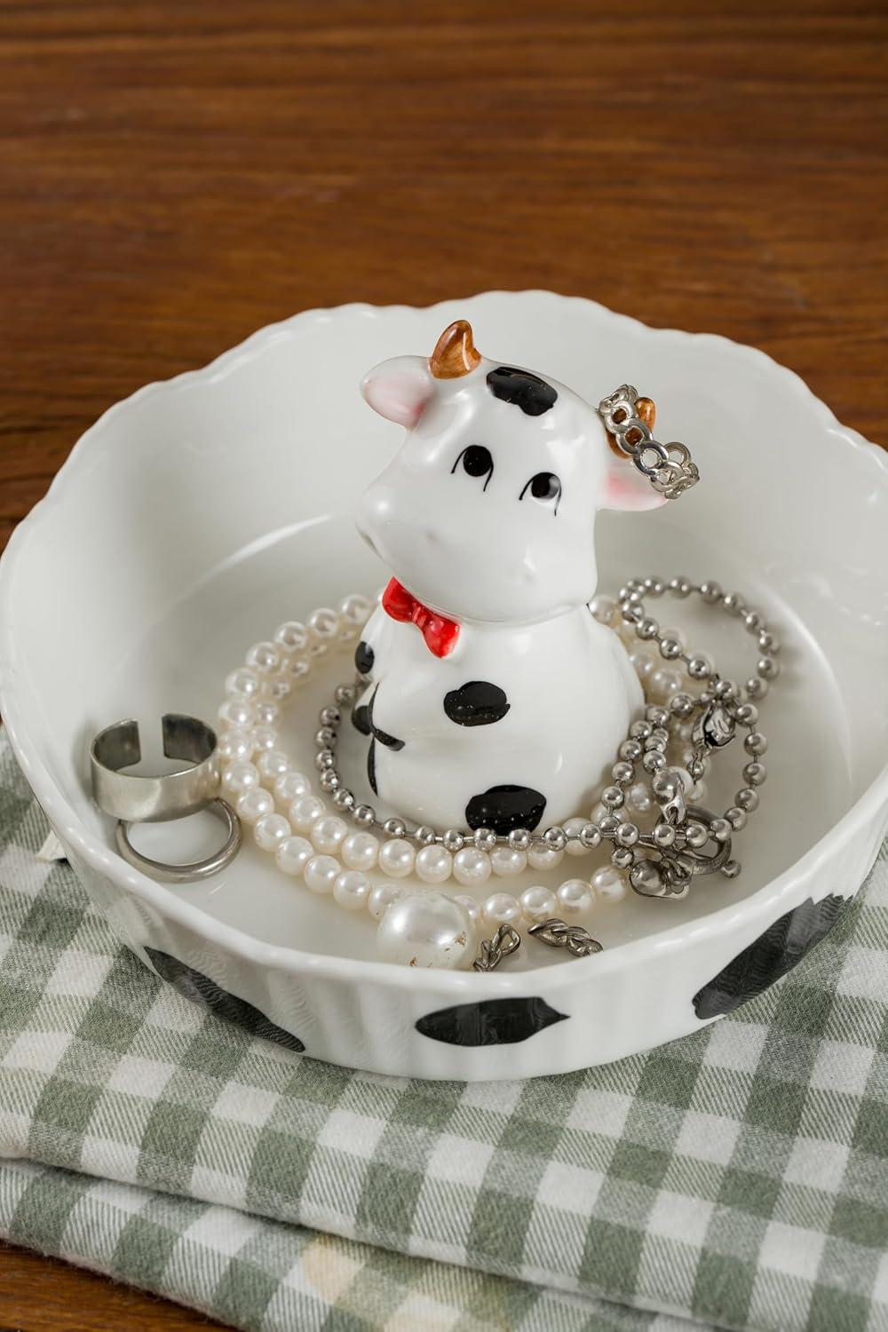 Versatile Ceramic Organizer Bowl|Handmade Ceramic Gift 🎁