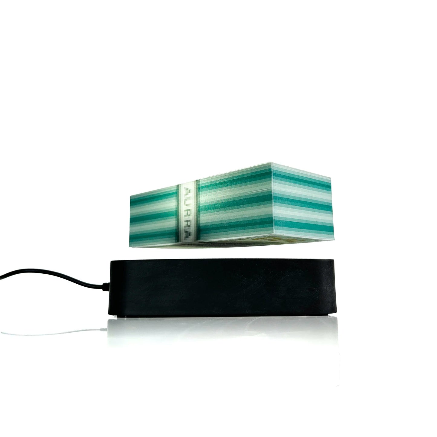 💸Floating Pixelated Money Art – Luminous Magnetic Bill Sculpture💰