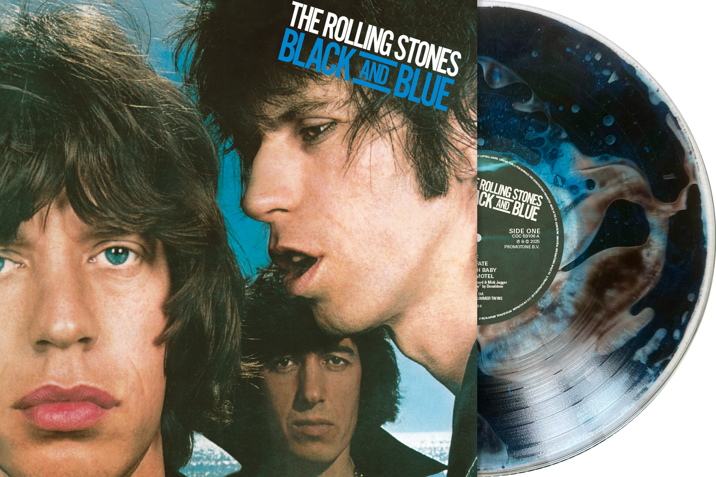 Black & Blue Liquid Vinyl — A Flowing Masterpiece of Sound and Style