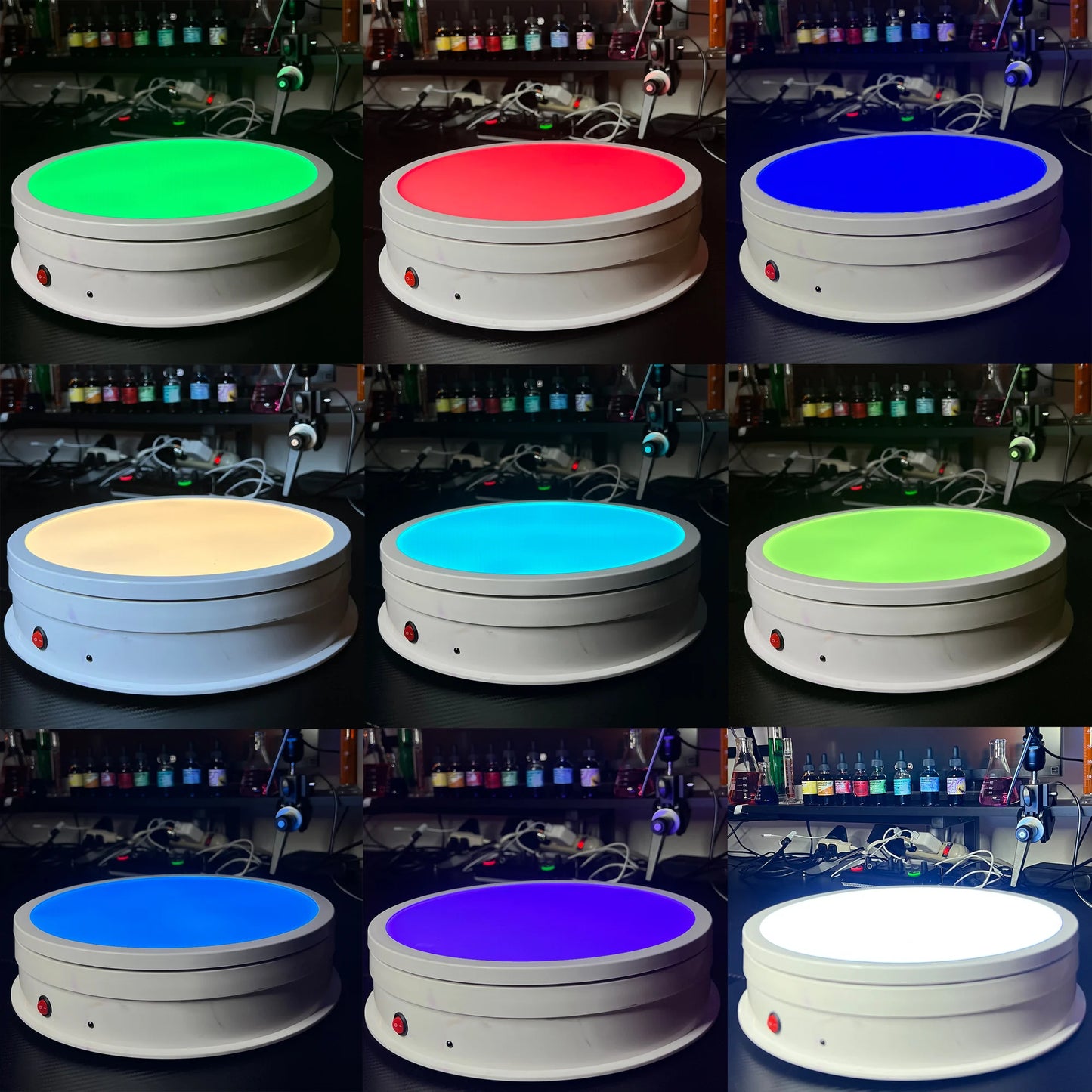 12-inch Colorful Dancer RGB Turntable