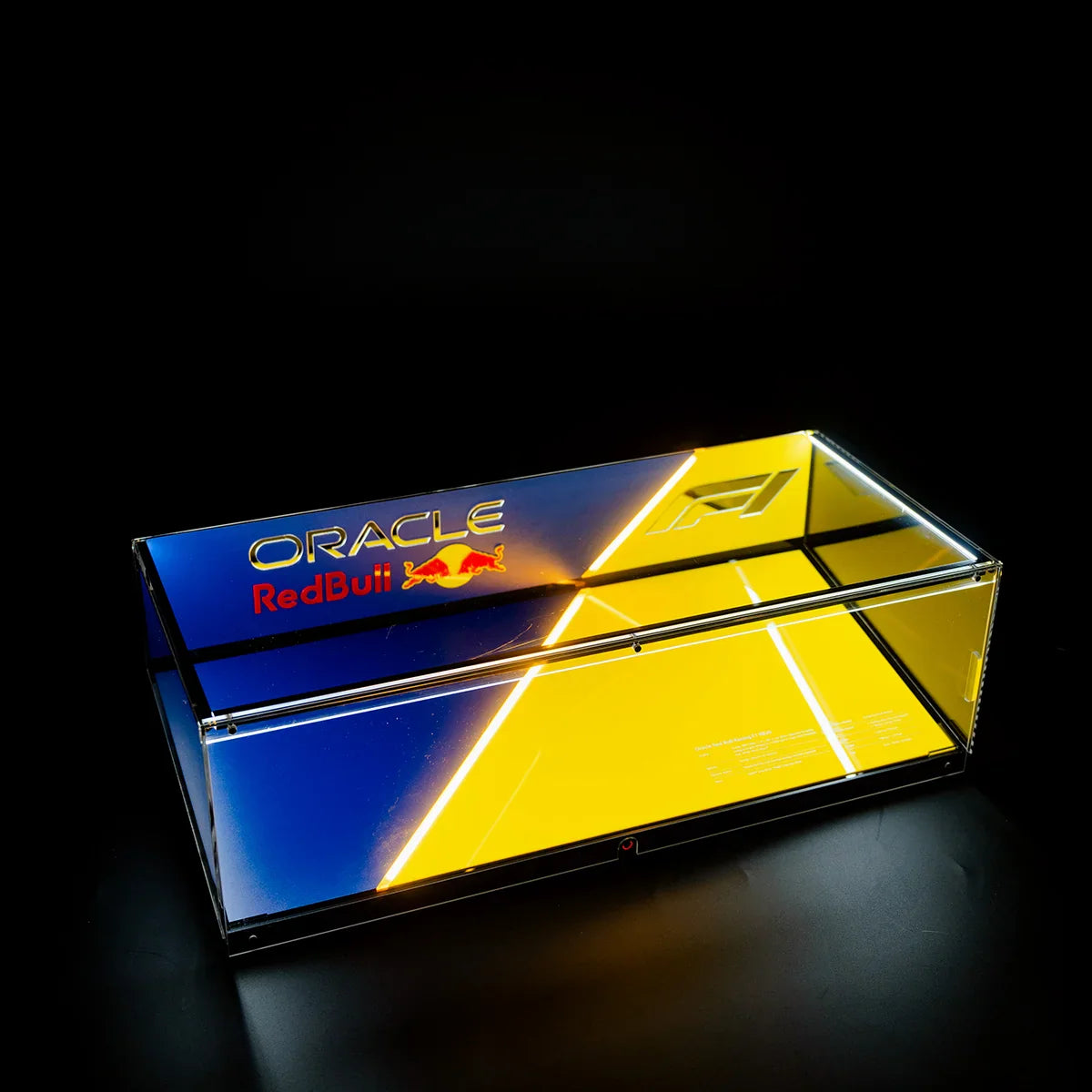 LED Display Case for LEGO F1 Race Cars