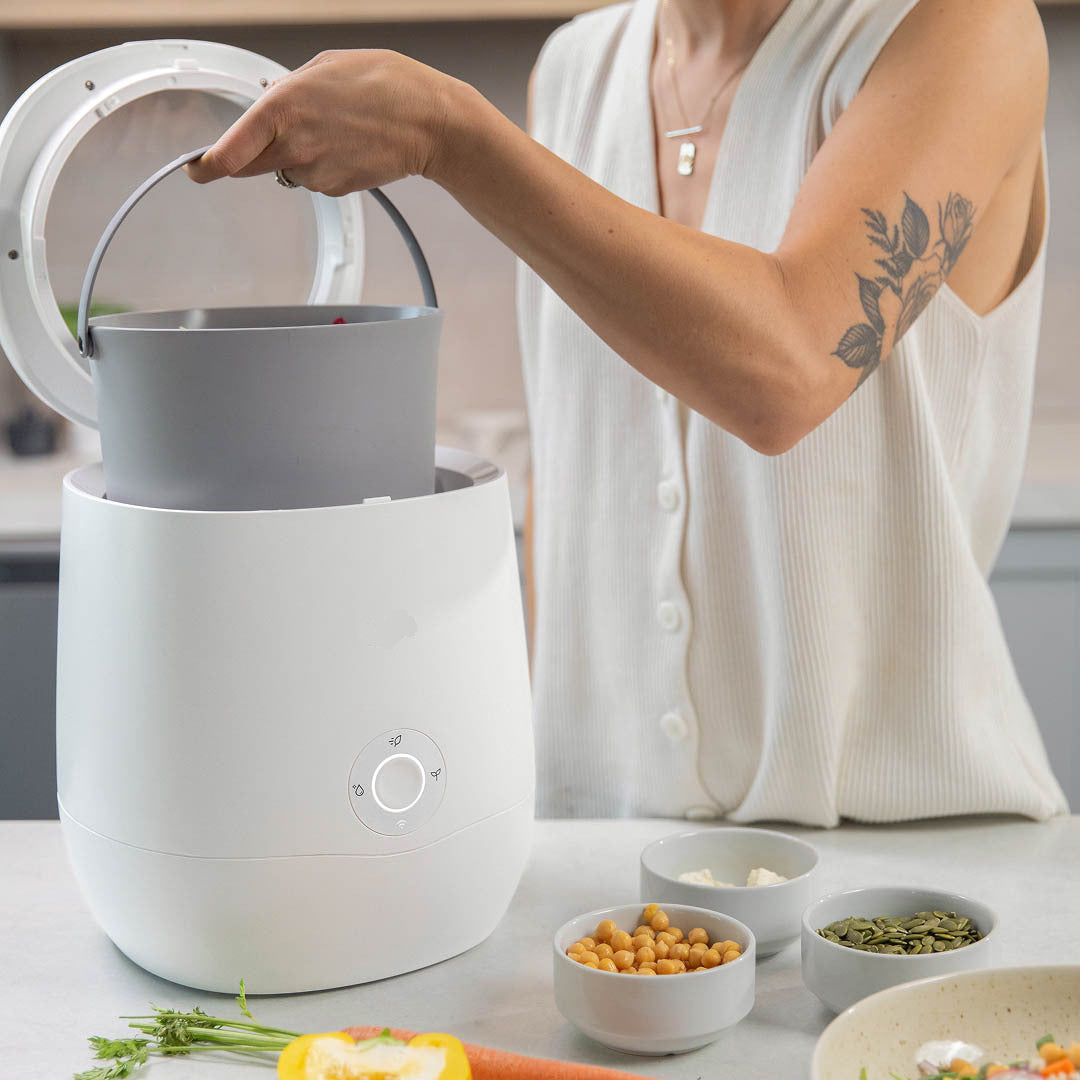 Odor-Free Food Waste Composter—Fast, Clean, and Eco-Friendly