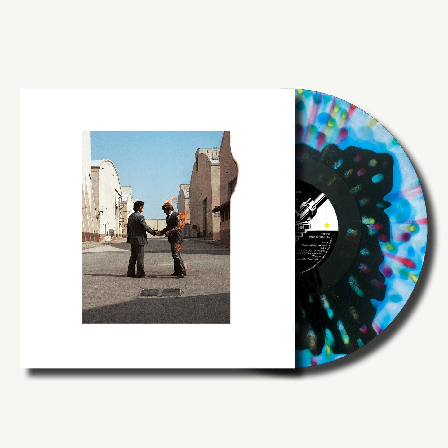 "Wish You Were Here" 50th Anniv. Limited Vinyl - Coral Splatter