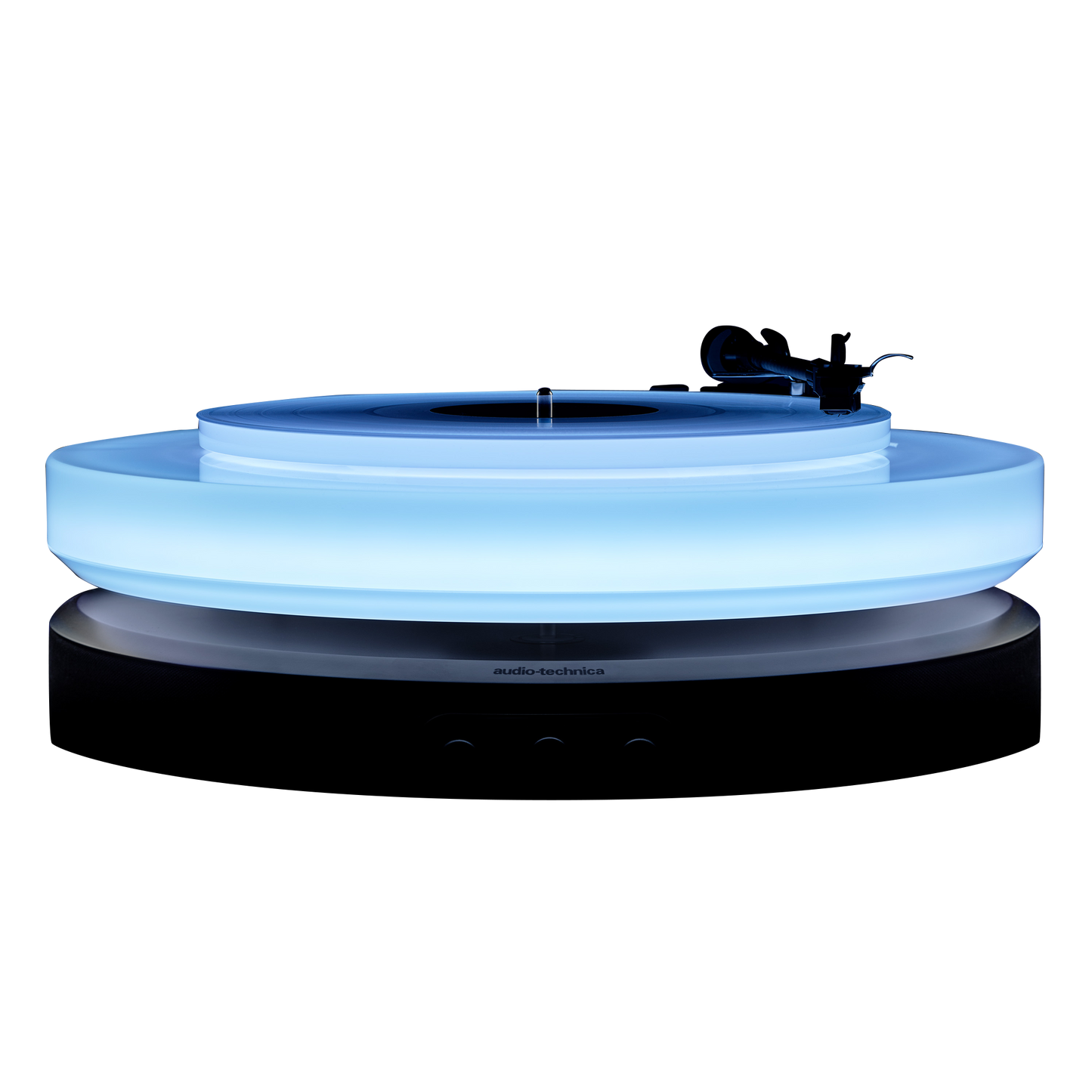 Floating Sound: Levitating Turntable with Integrated Speakers