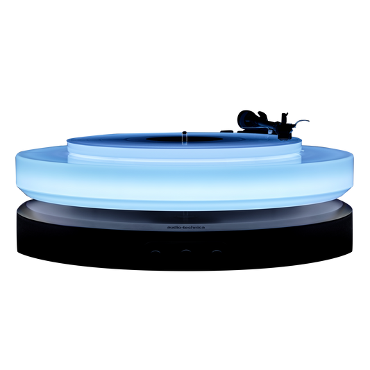 Floating Sound: Levitating Turntable with Integrated Speakers