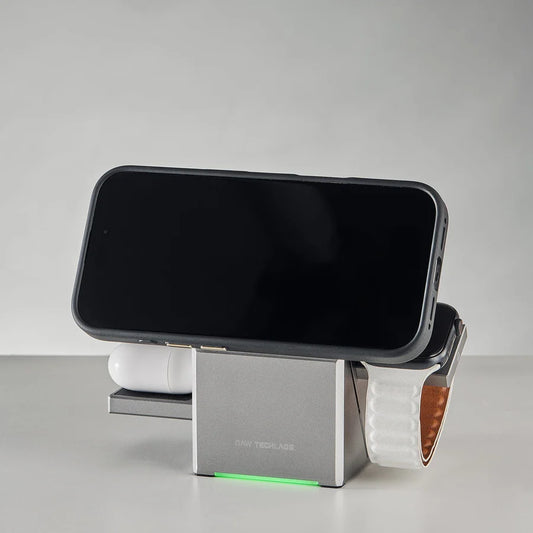 Three-in-One Robot Wireless Charger