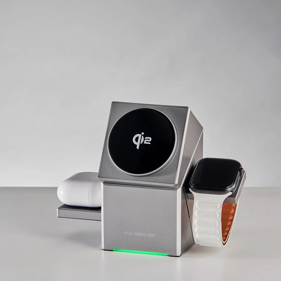 Three-in-One Robot Wireless Charger