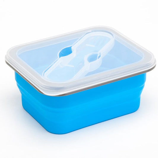 COLLAPSIBLE LUNCH BOX (W CUTLERY)