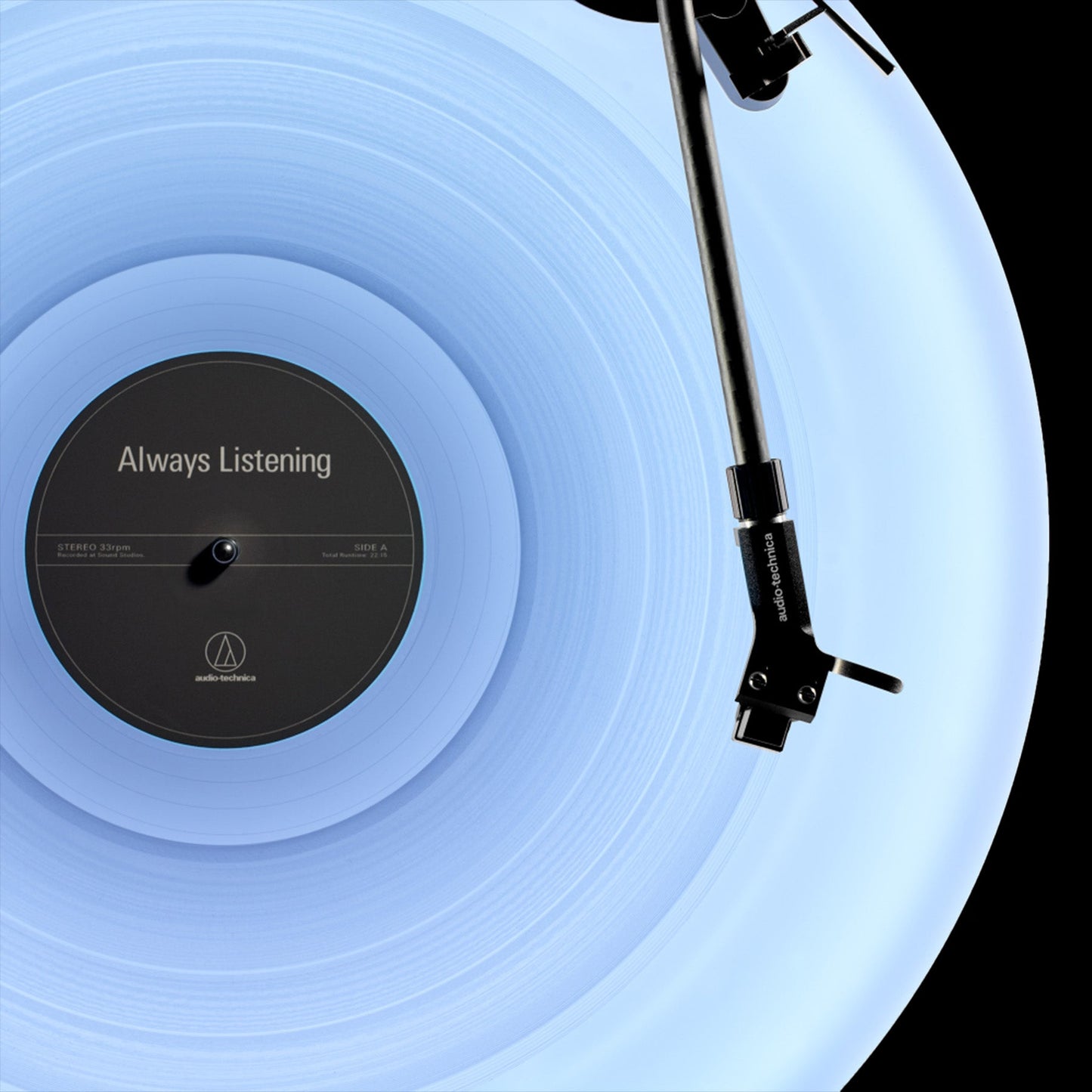 Floating Sound: Levitating Turntable with Integrated Speakers