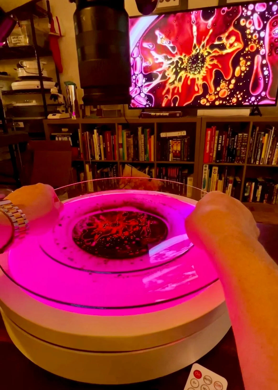 12-inch Colorful Dancer RGB Turntable