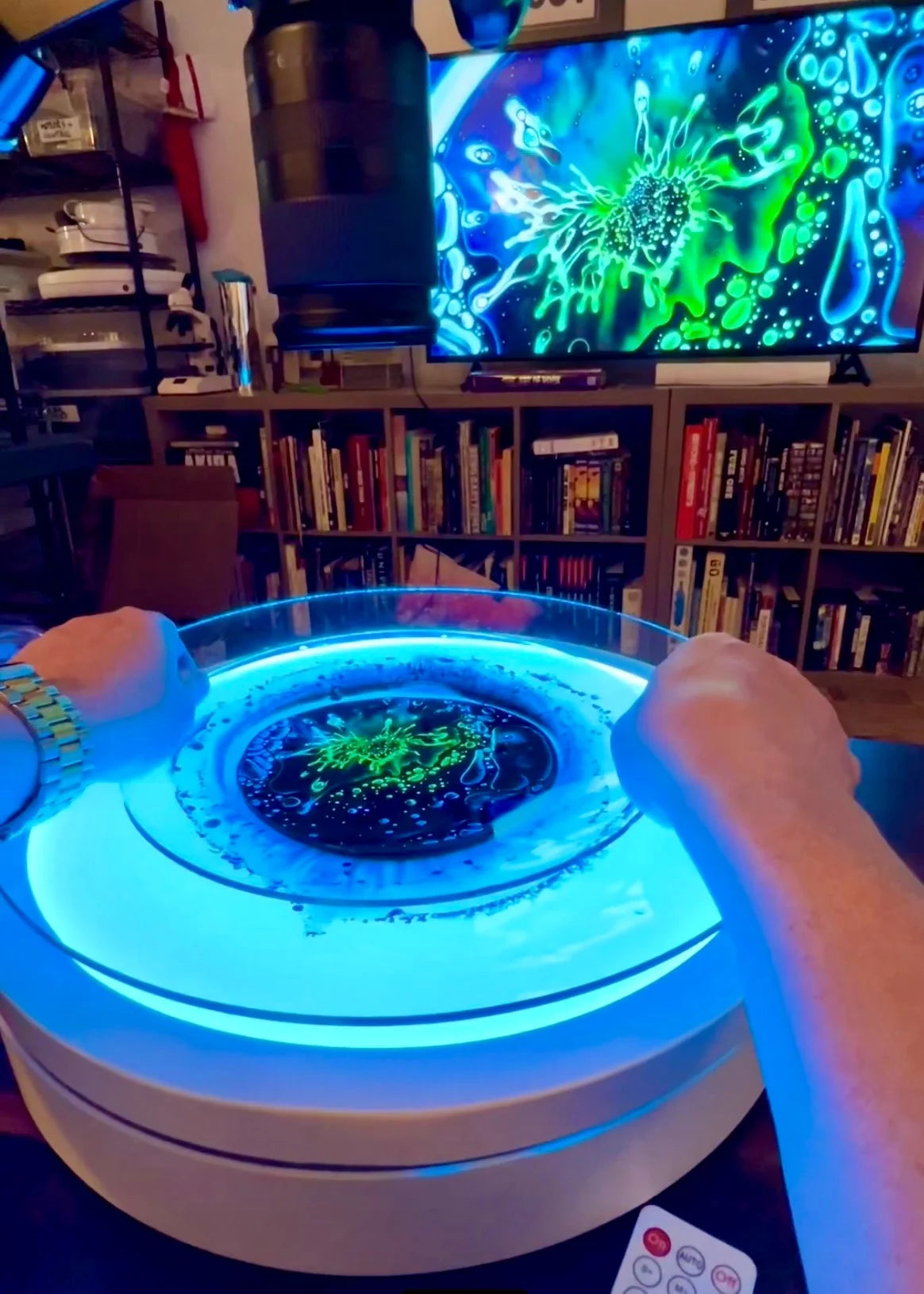 12-inch Colorful Dancer RGB Turntable