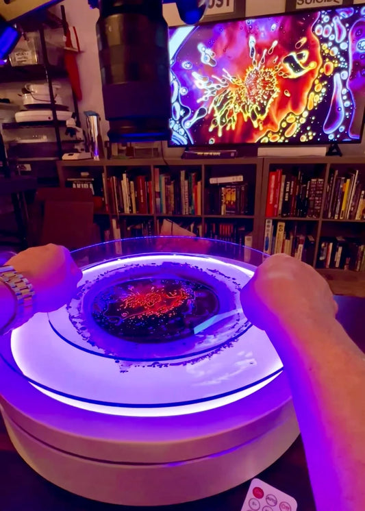 12-inch Colorful Dancer RGB Turntable