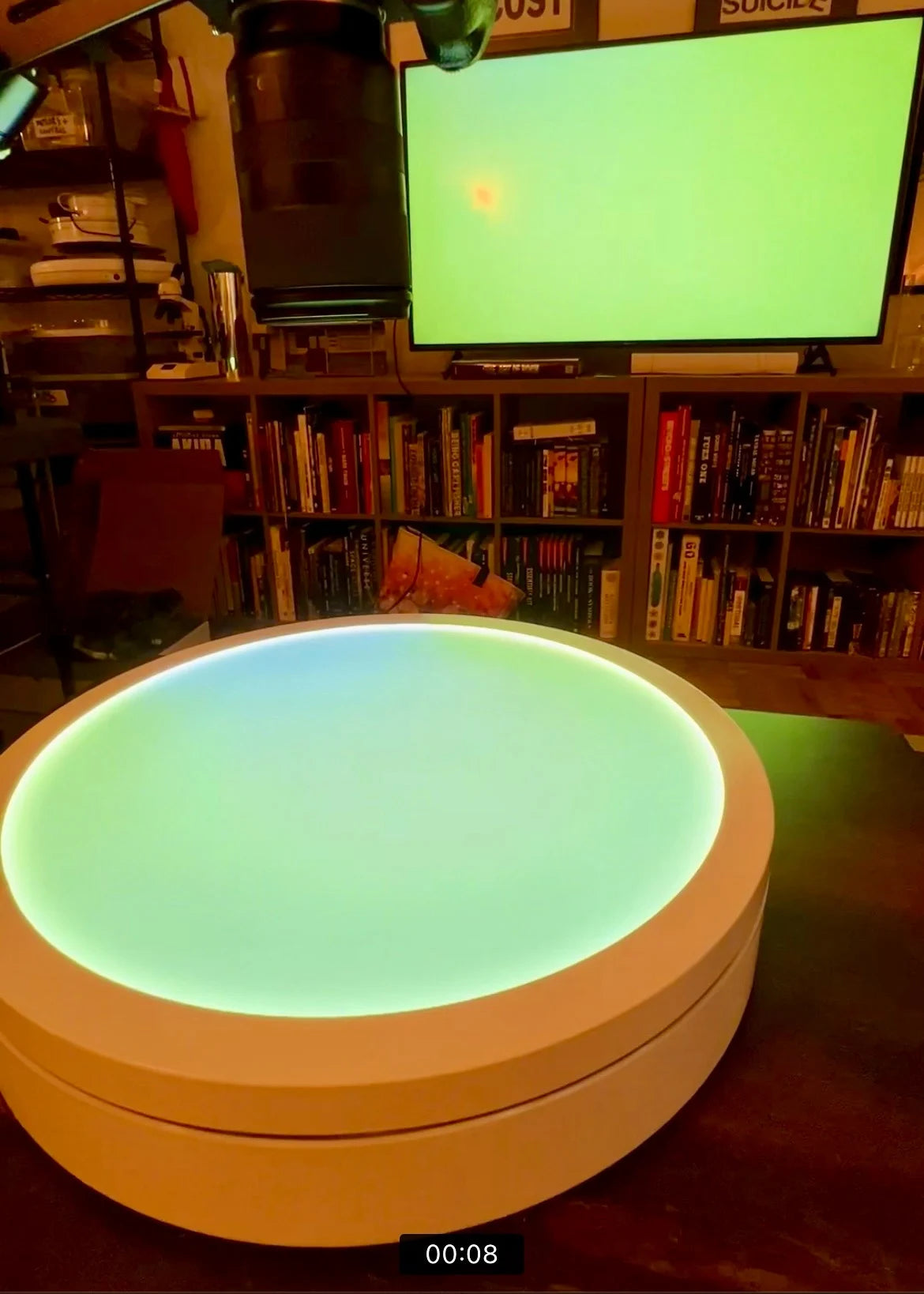 12-inch Colorful Dancer RGB Turntable