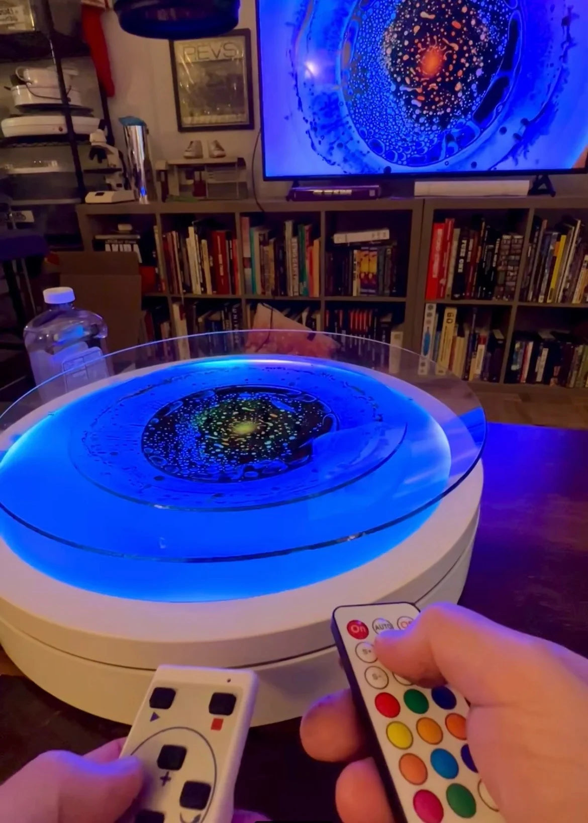 12-inch Colorful Dancer RGB Turntable