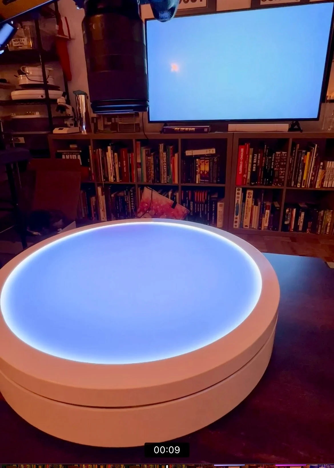 12-inch Colorful Dancer RGB Turntable