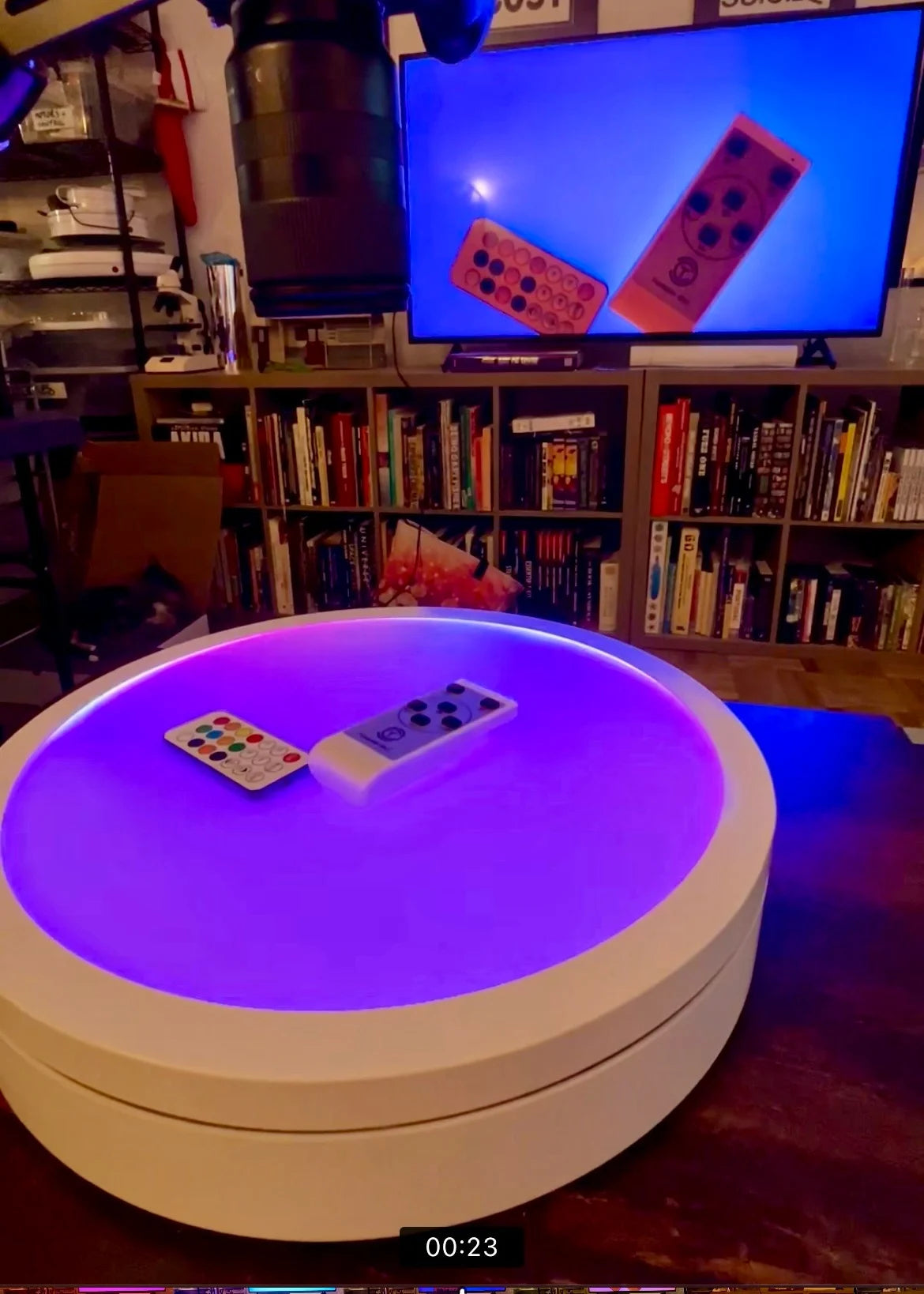 12-inch Colorful Dancer RGB Turntable