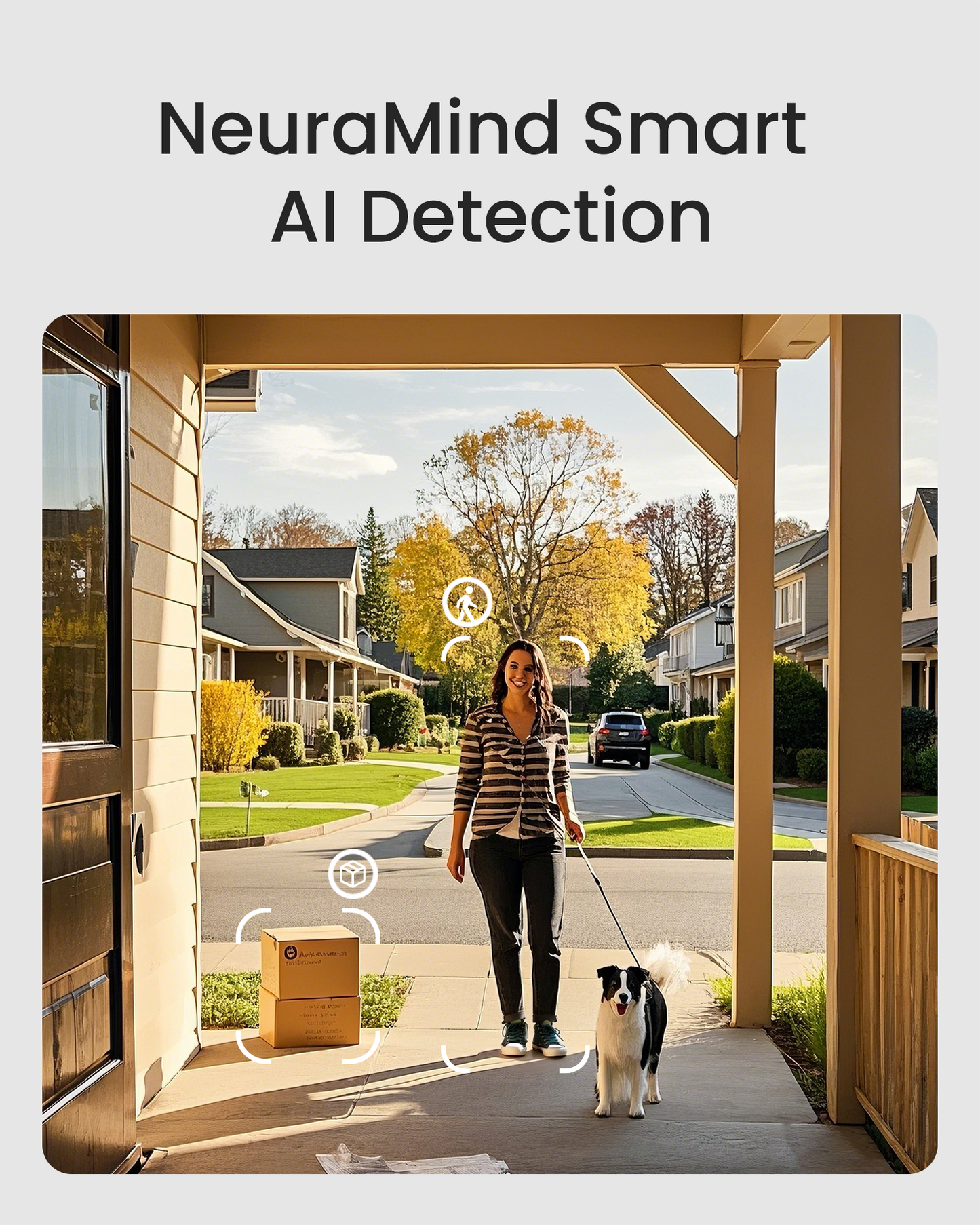 2K Dual-Camera Wireless Video Doorbell with AI Detection and Local Storage