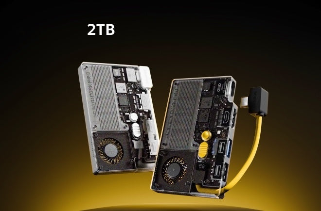 Disk Pro: The 1st Active Cooling PSSD with Multi-port Hub