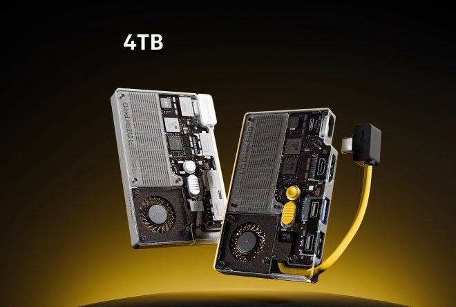 Disk Pro: The 1st Active Cooling PSSD with Multi-port Hub