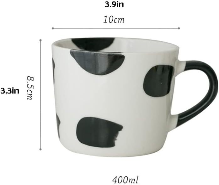 Creative Ceramic Mug 400ml, Microwave & Dishwasher Safe