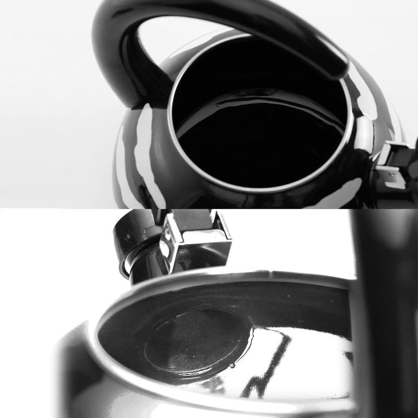 Whistling Tea Kettle – Enamel-Coated Stovetop Kettle
