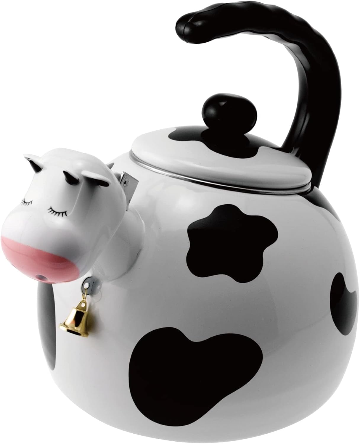Whistling Tea Kettle – Enamel-Coated Stovetop Kettle