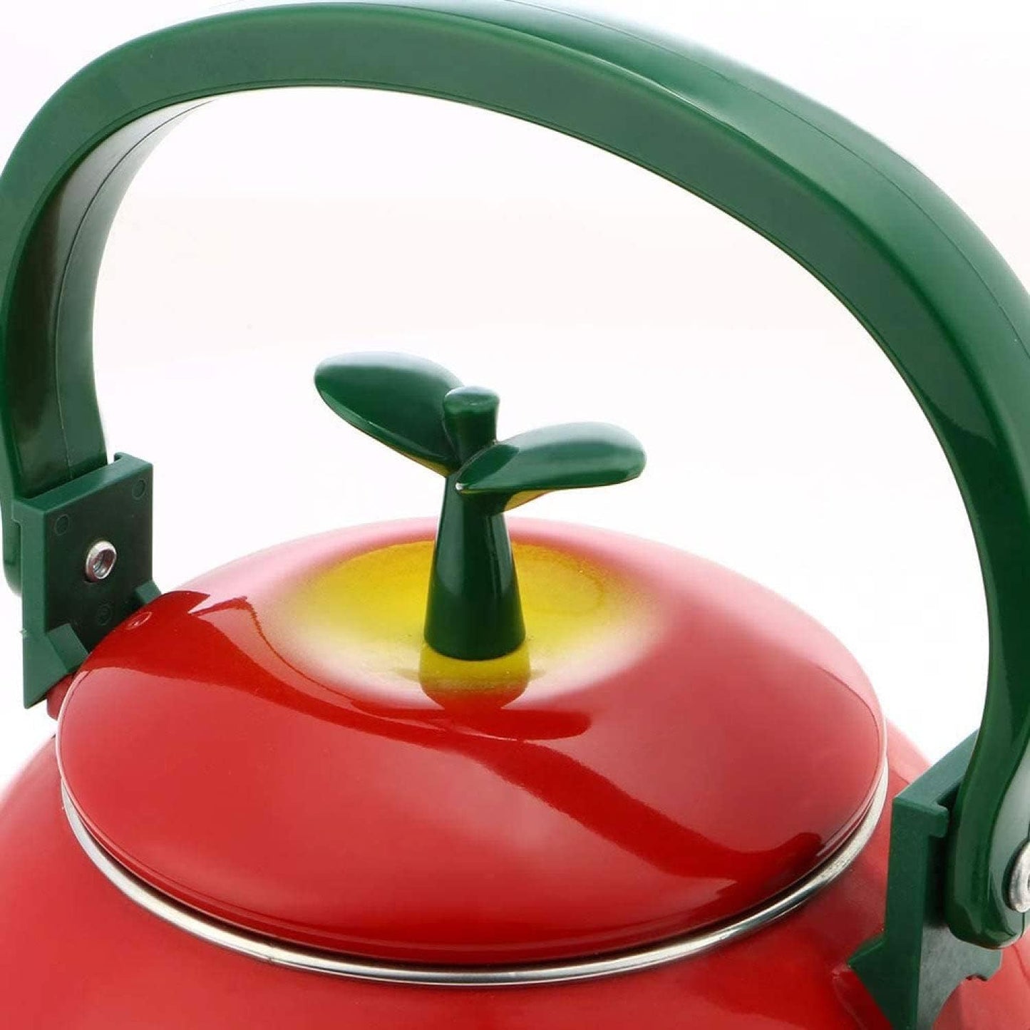 Whistling Tea Kettle – Enamel-Coated Stovetop Kettle